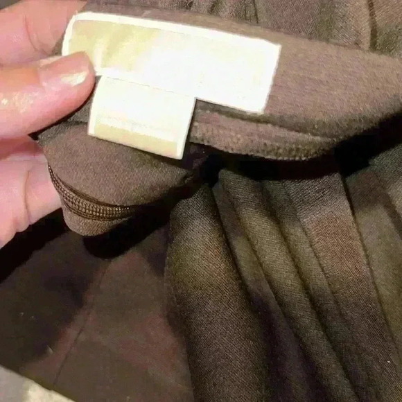 Michael Kors Skirt Dark Brown Pencil size 10 - Picture 3 of 5